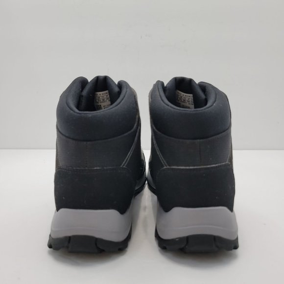 Adidas Terrex Hyperhiker Mid Youth Hiking Shoes Core Black Grey FX4186 US Size 6 - Picture 4 of 8